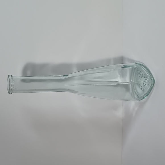 Rare VTG European Bottle Single Bud Triangular Vase Marked Mod Dep 3A 20cl 3mm65 - Picture 2 of 10